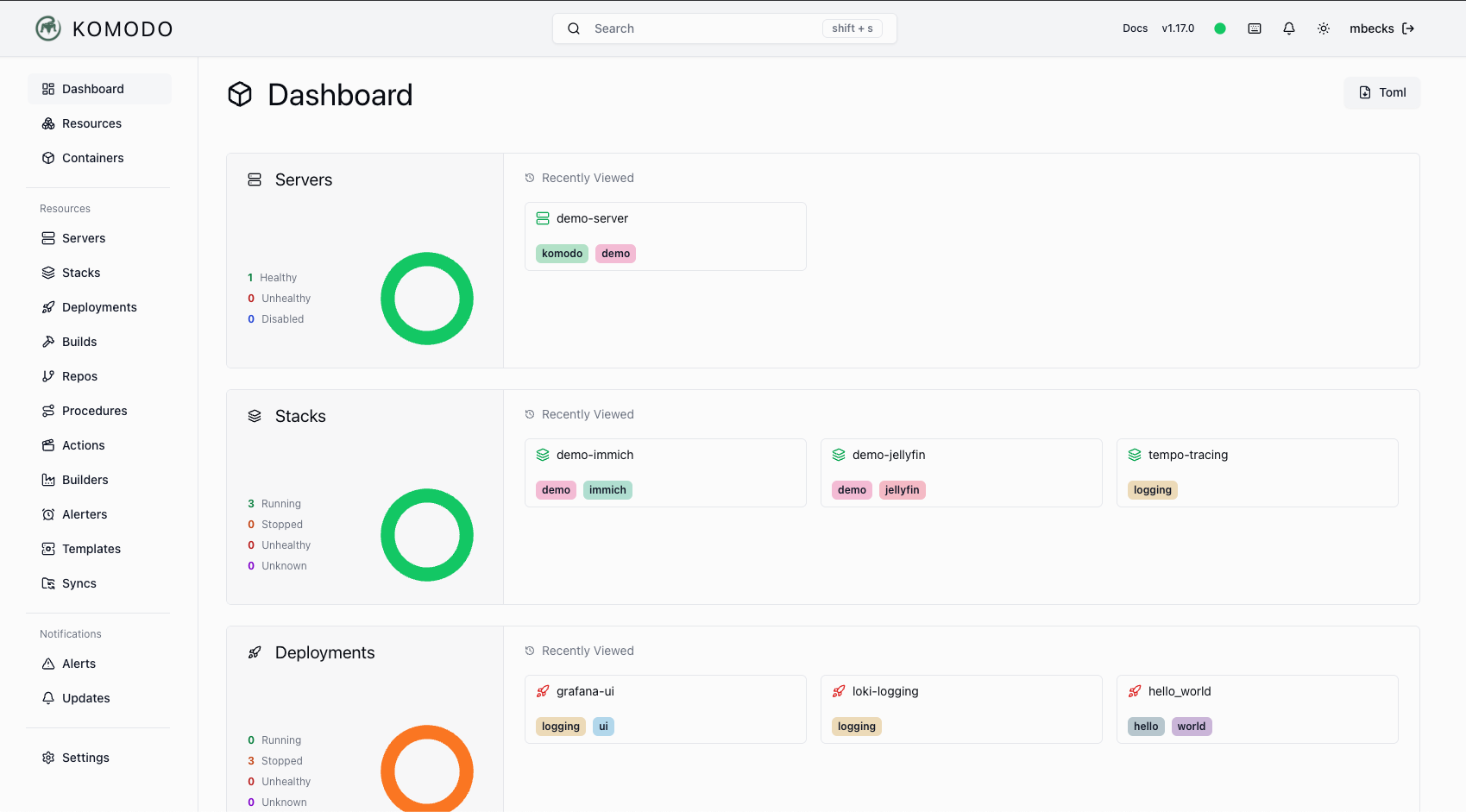 komodo screenshot 1
