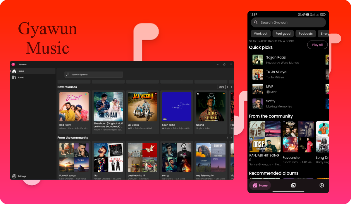 gyawun_music screenshot 1