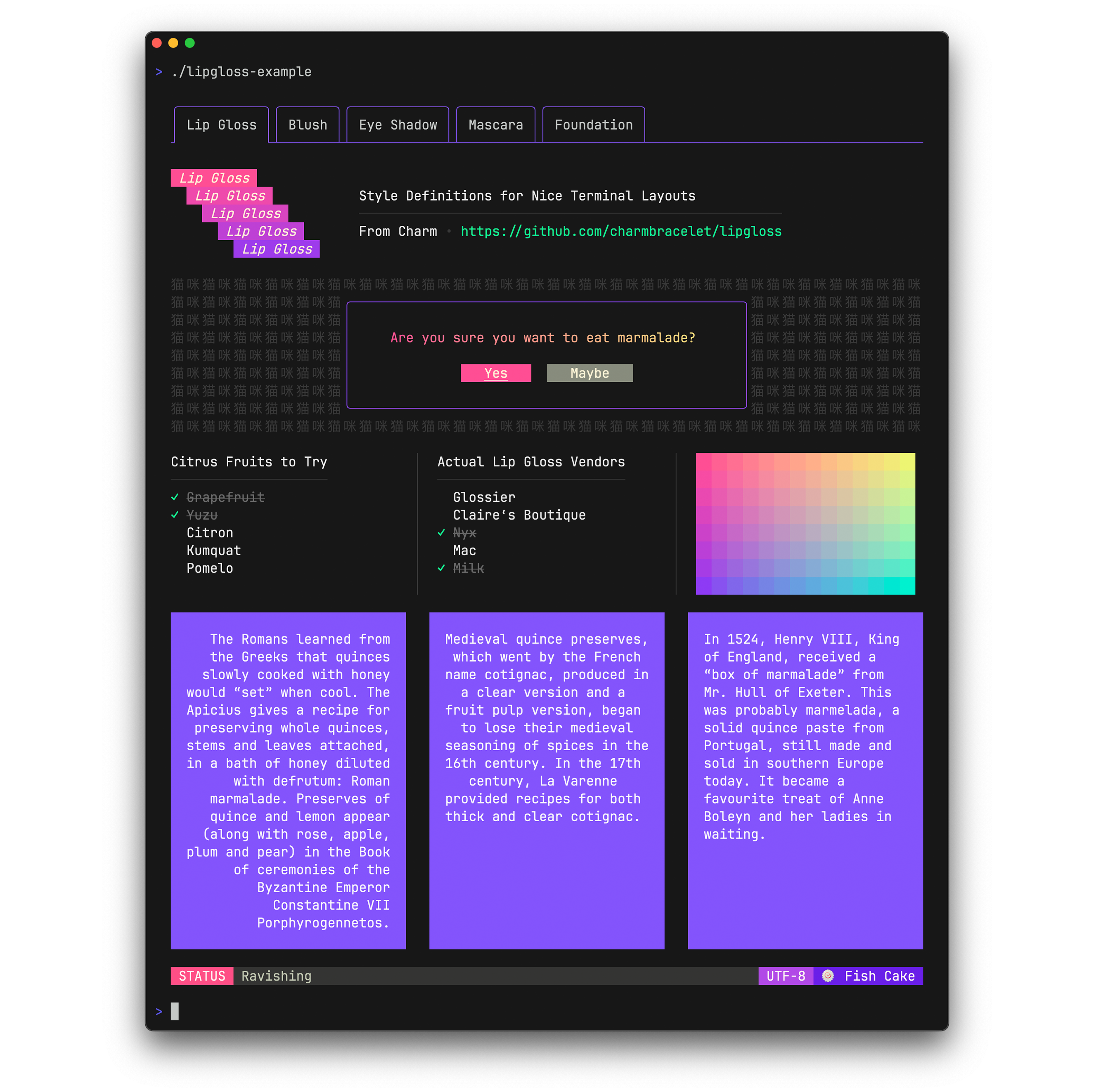 lipgloss screenshot 3