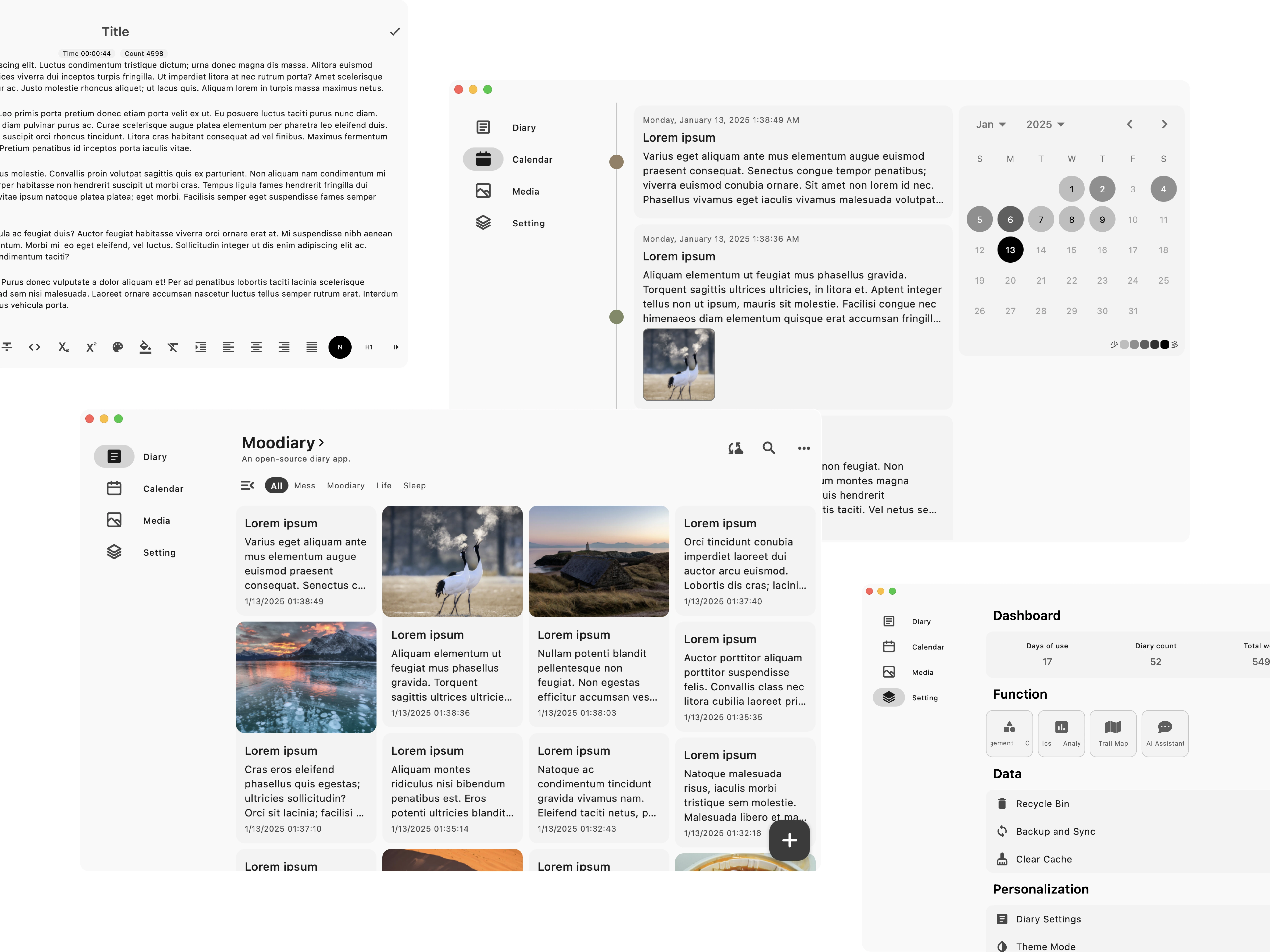 moodiary screenshot 3
