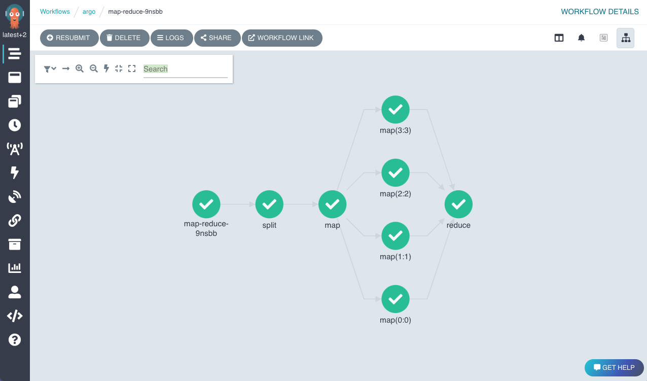 argo-workflows screenshot 2