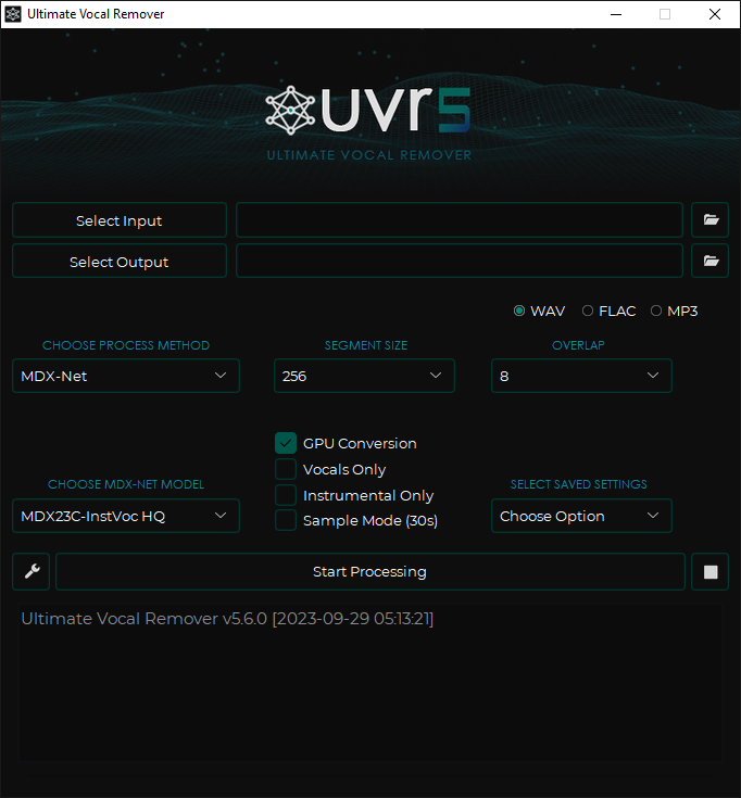 ultimatevocalremovergui screenshot 1