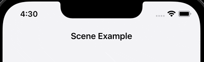 JDStatusBarNotification screenshot 2