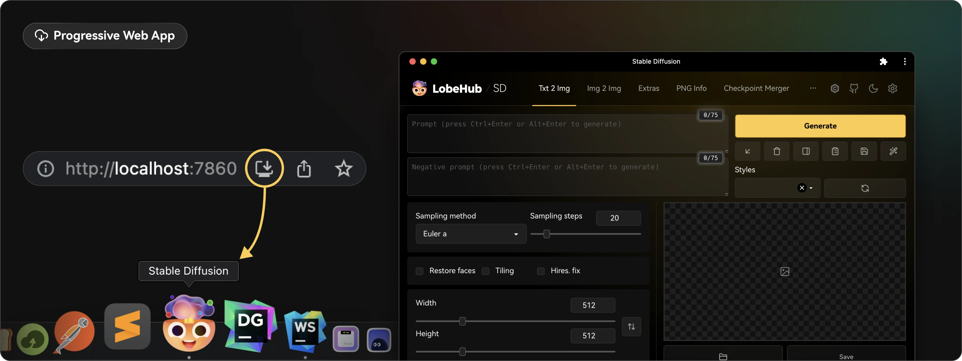 sd-webui-lobe-theme screenshot 10