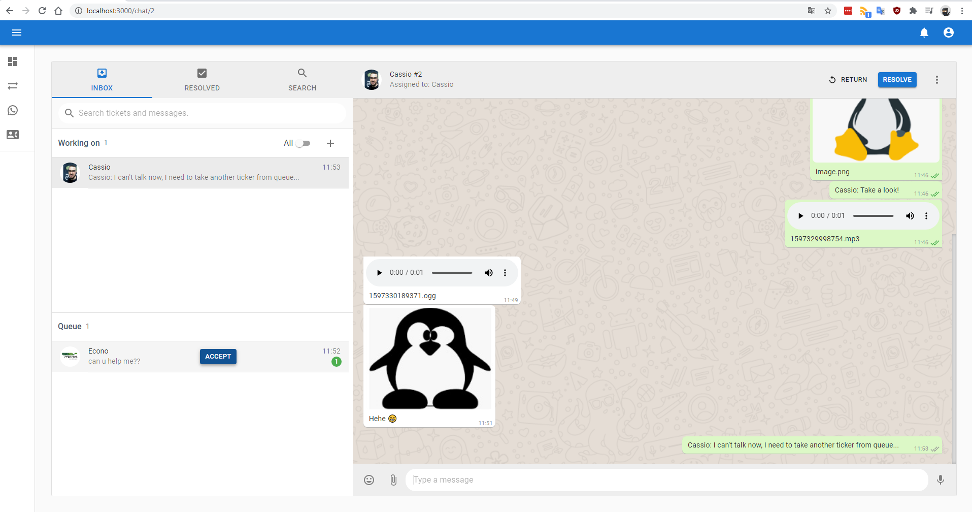 whaticket screenshot 3