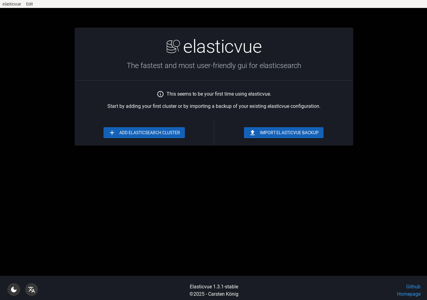 elasticvue screenshot 1