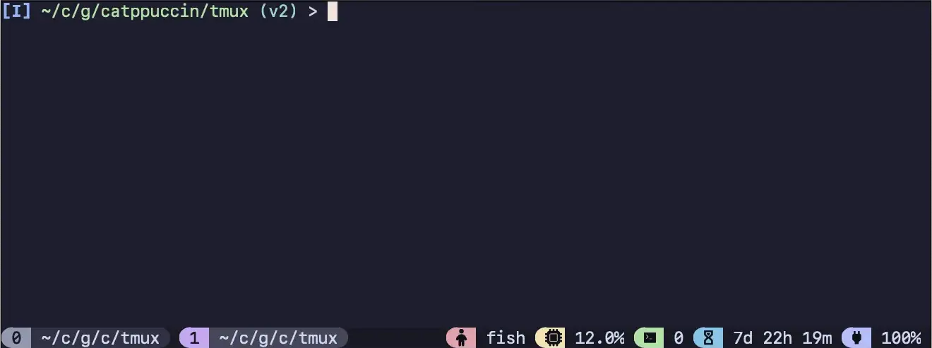 tmux screenshot 6