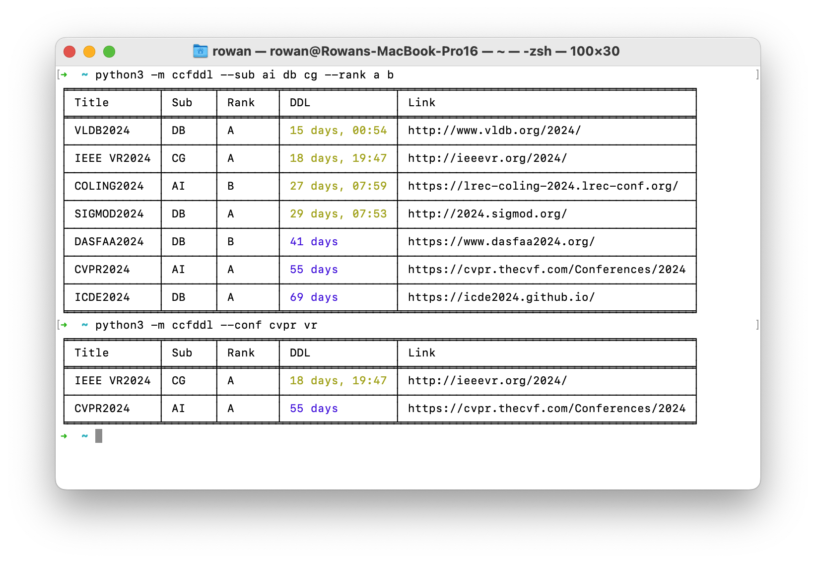 ccf-deadlines screenshot 4