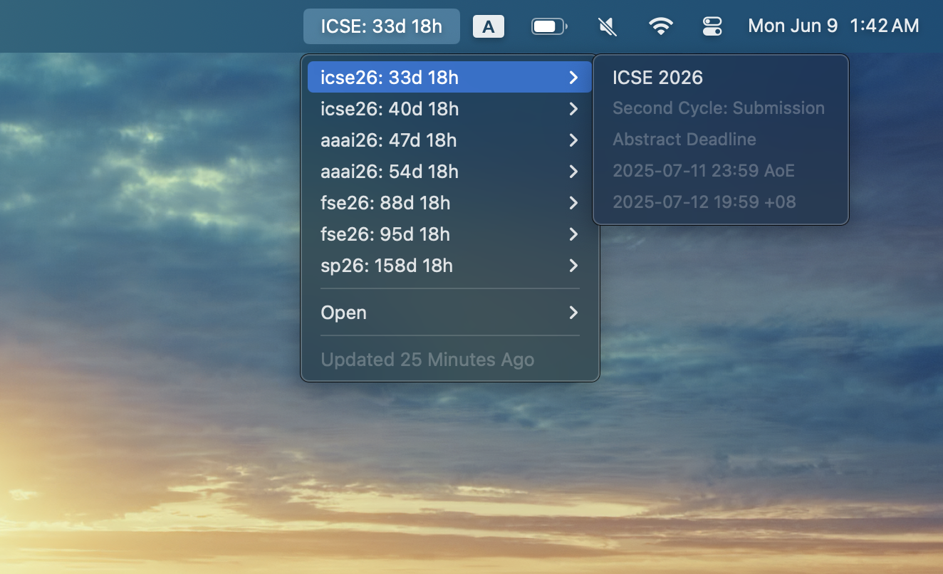 ccf-deadlines screenshot 6