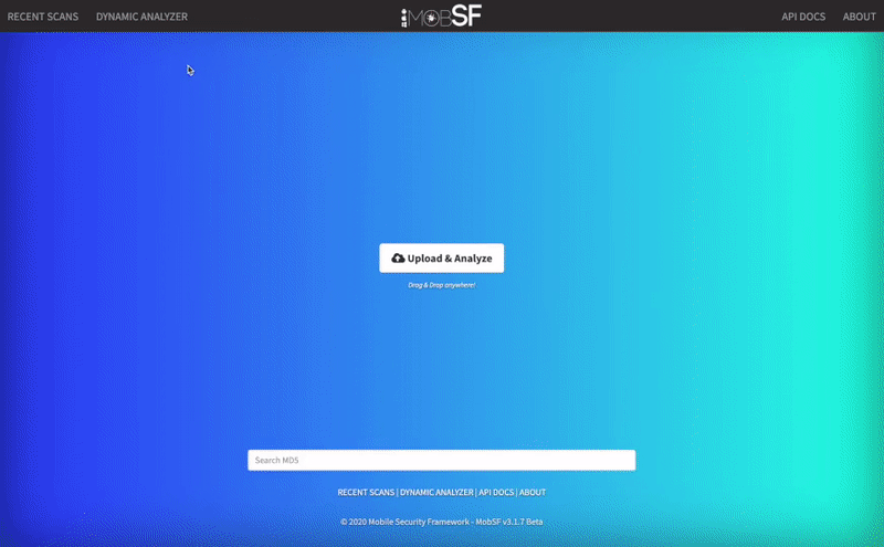 Mobile-Security-Framework-MobSF screenshot 3