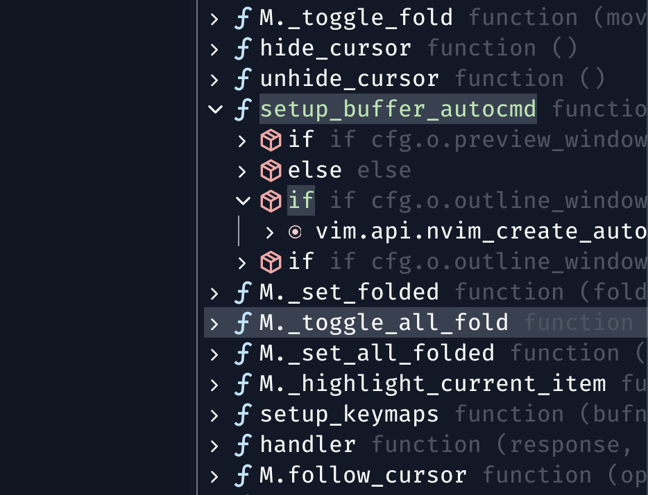 outline.nvim screenshot 3