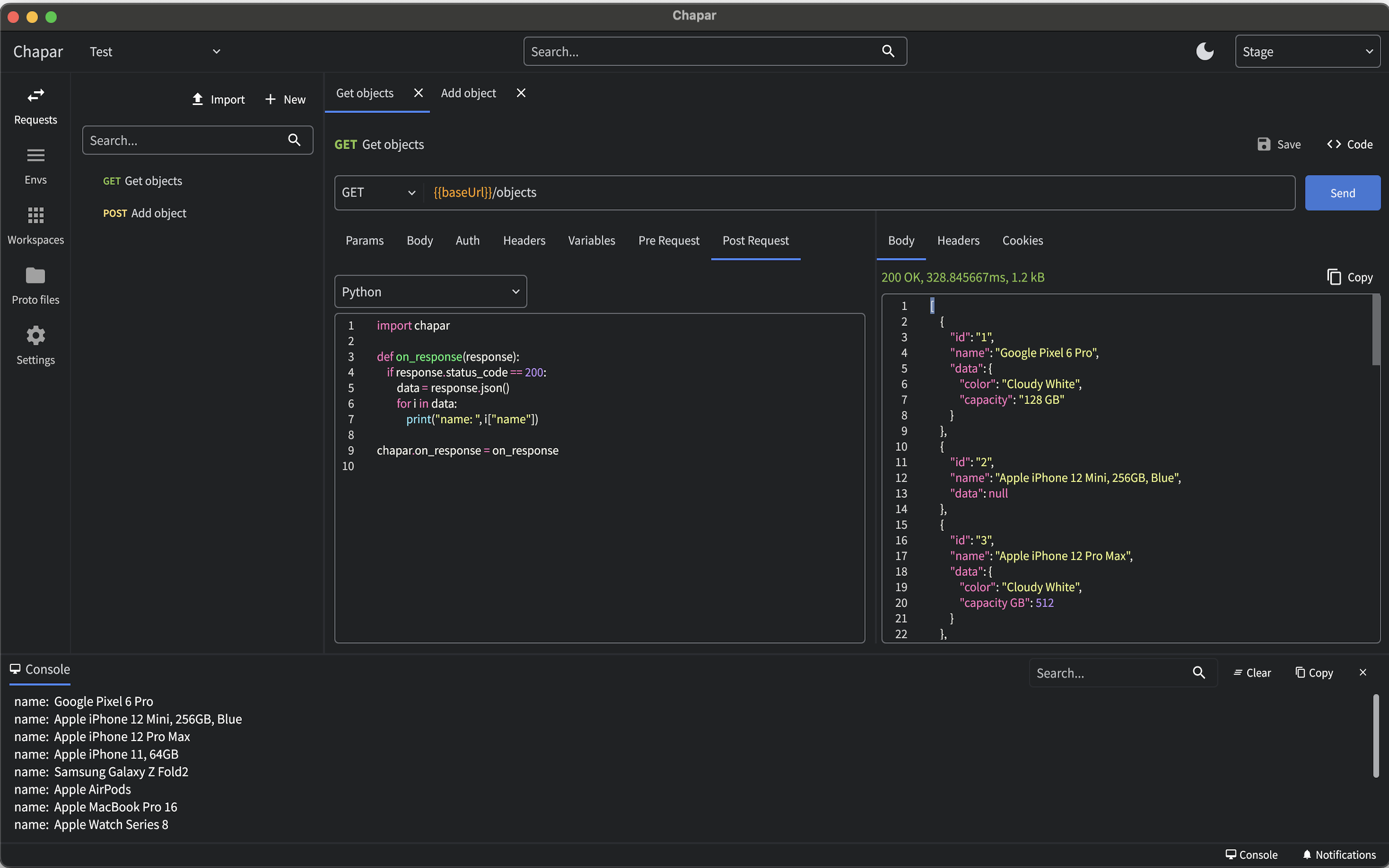 chapar screenshot 1