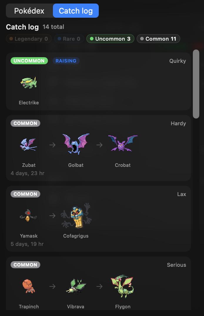 PokeTokenBar screenshot 6