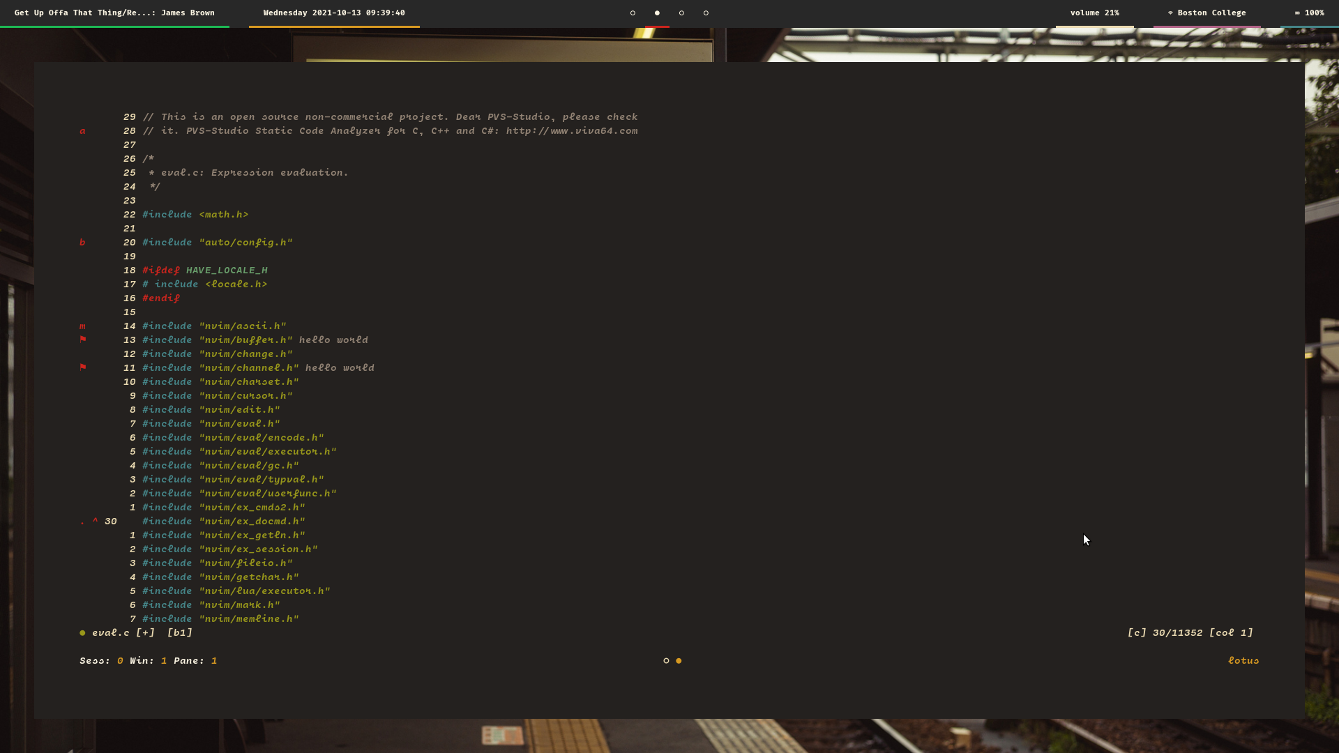 marks.nvim screenshot 2
