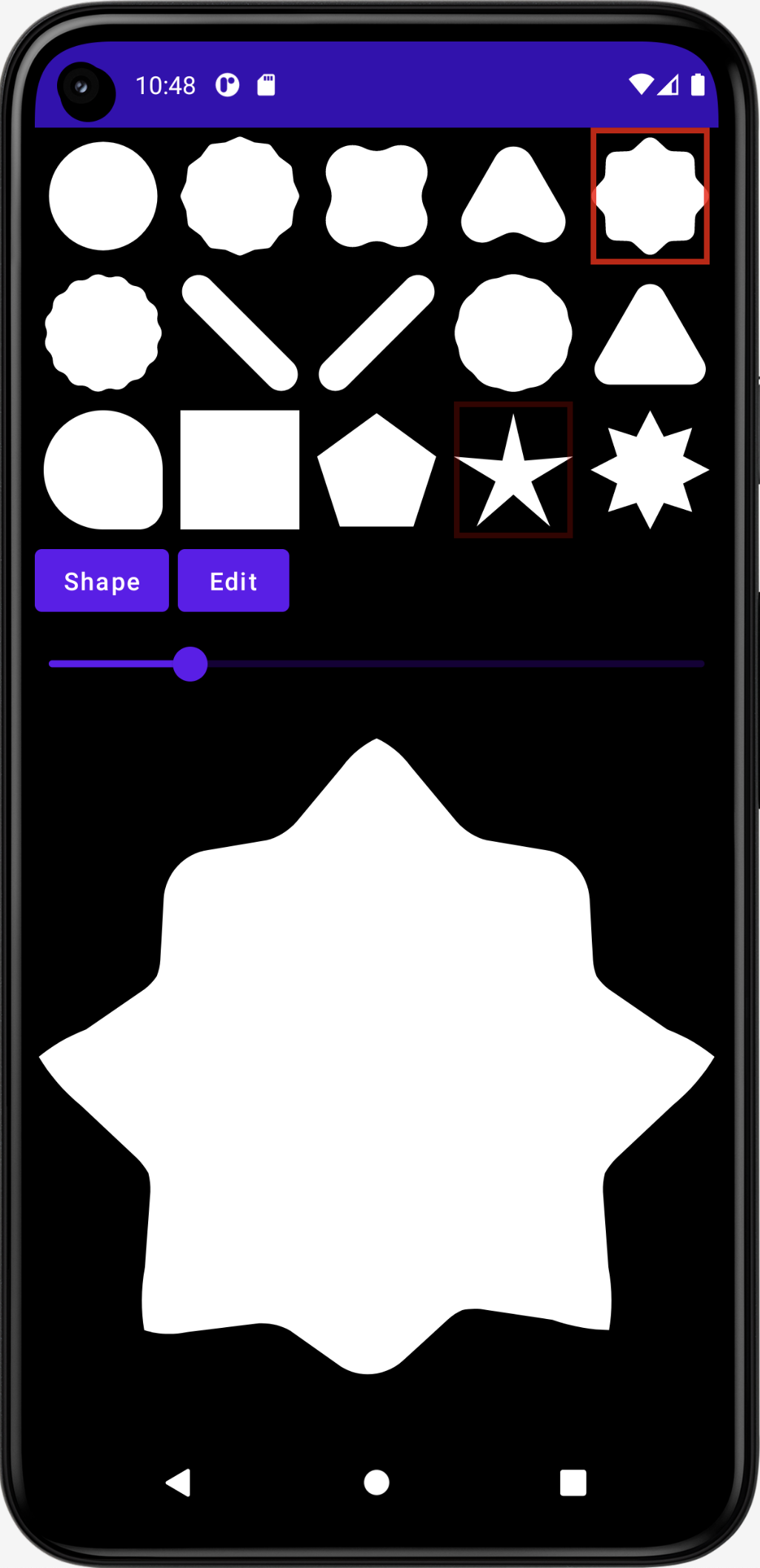 ShapesDemo screenshot 4
