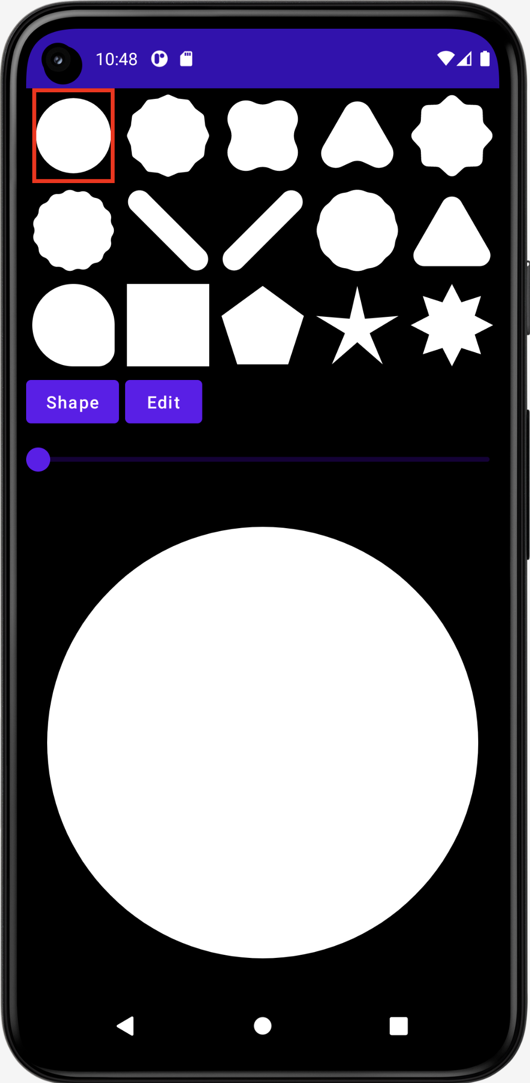 ShapesDemo screenshot 3