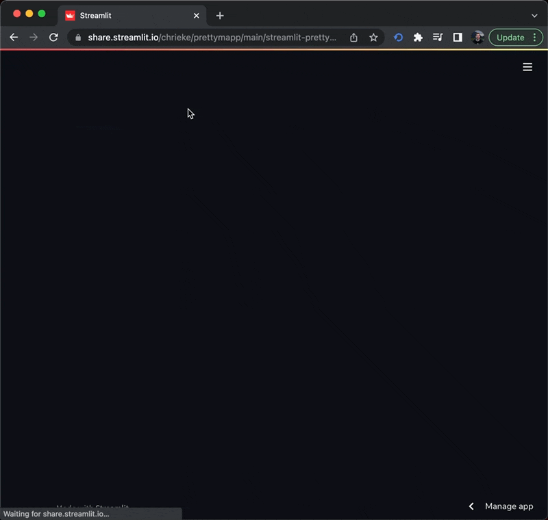 prettymapp screenshot 1