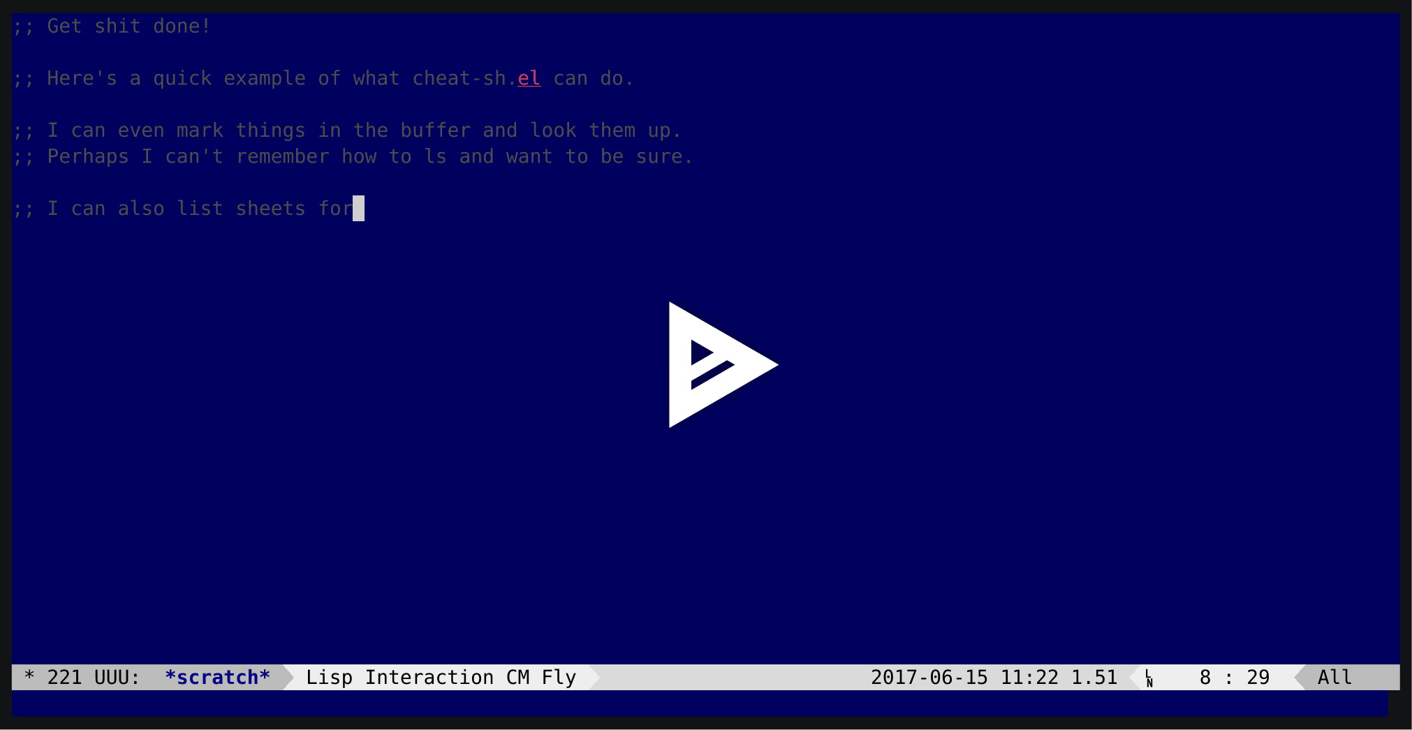 cheat.sh screenshot 8