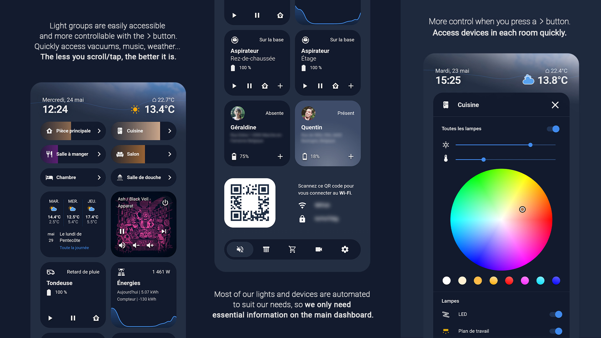 Home-Assistant-Mobile-First screenshot 2