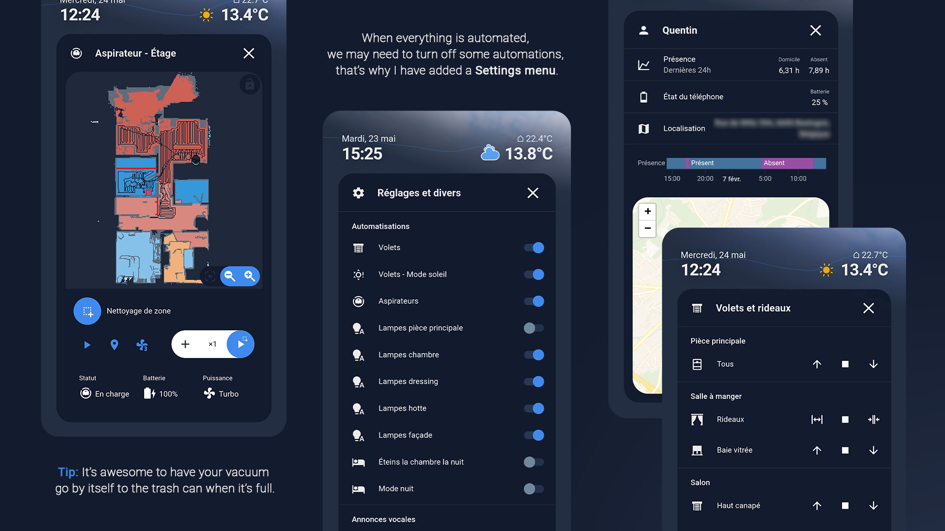 Home-Assistant-Mobile-First screenshot 3
