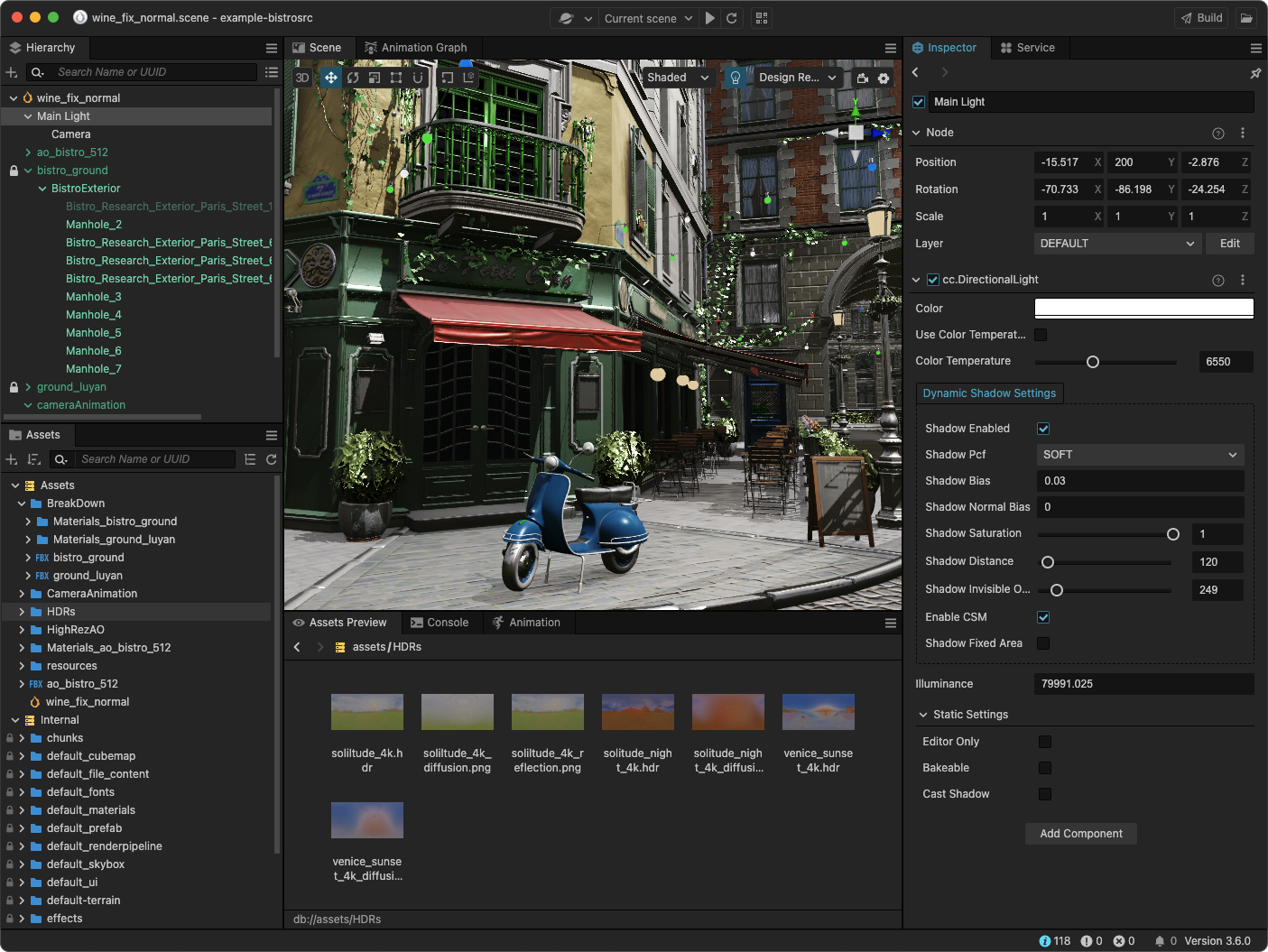 cocos-engine screenshot 2