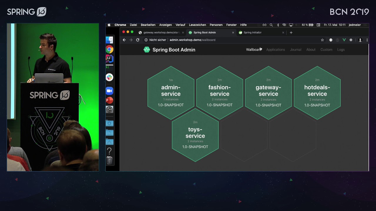 spring-boot-admin screenshot 1