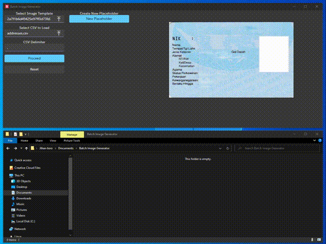 batch-image-generator screenshot 1
