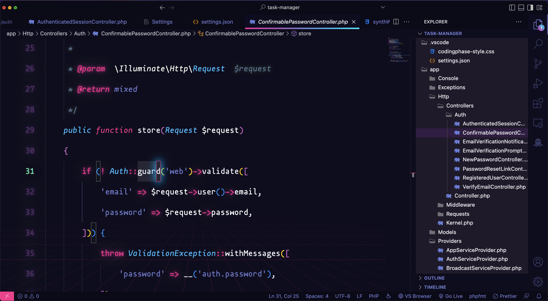 codingphase-style-vs-code screenshot 1