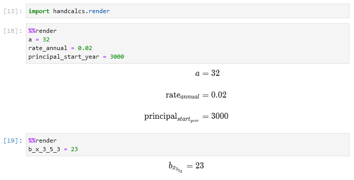 handcalcs screenshot 16