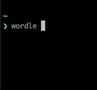 wordle screenshot 2