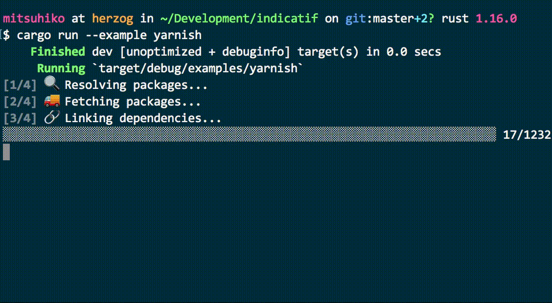 indicatif screenshot 1
