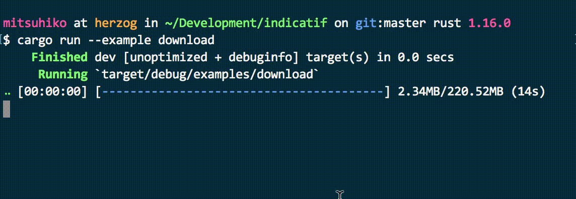 indicatif screenshot 2