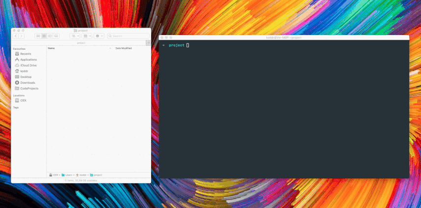 cli screenshot 2