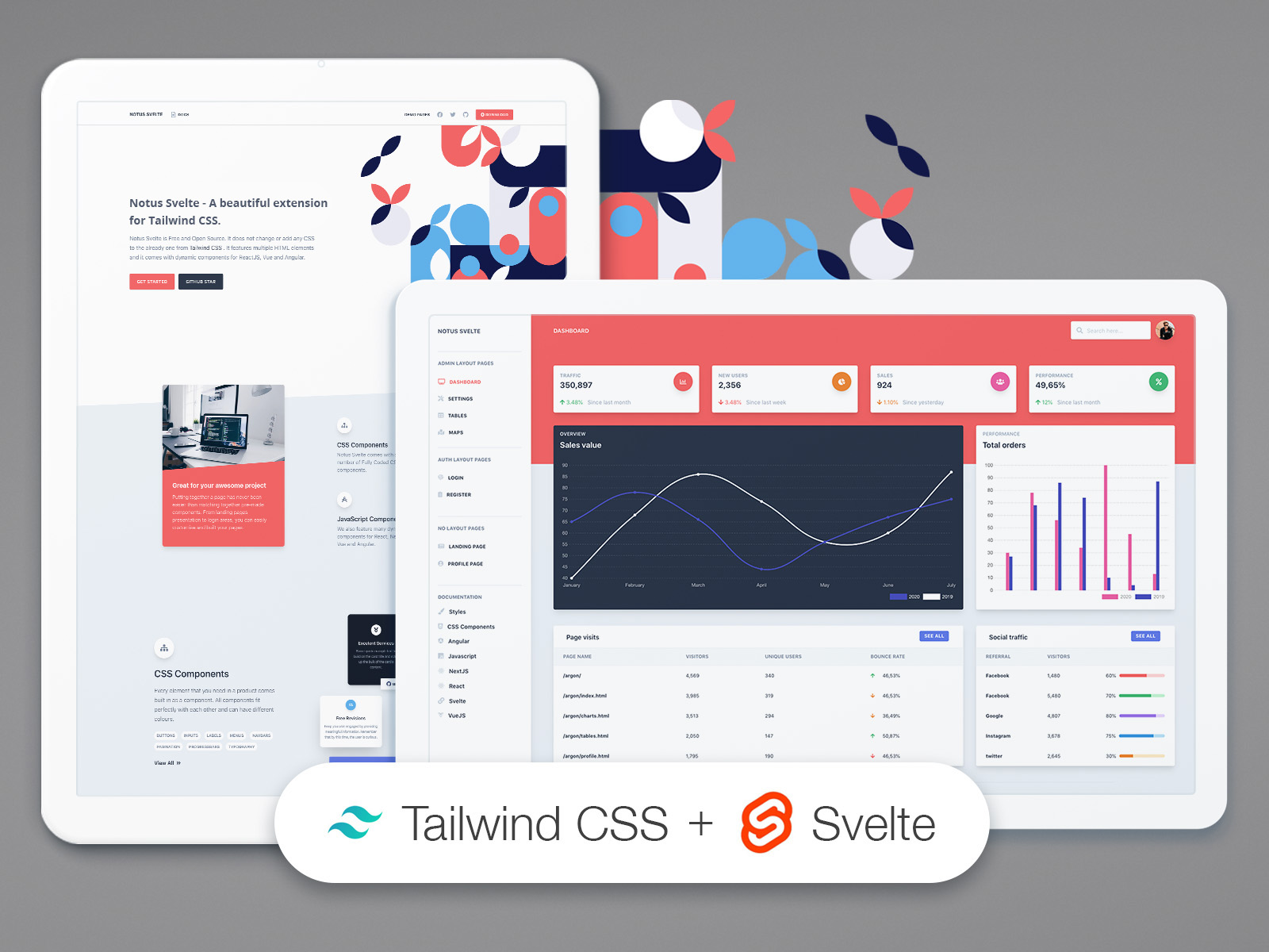 notus-svelte screenshot 1