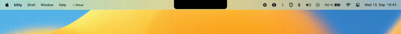 Dynamic-Island-Sketchybar screenshot 2