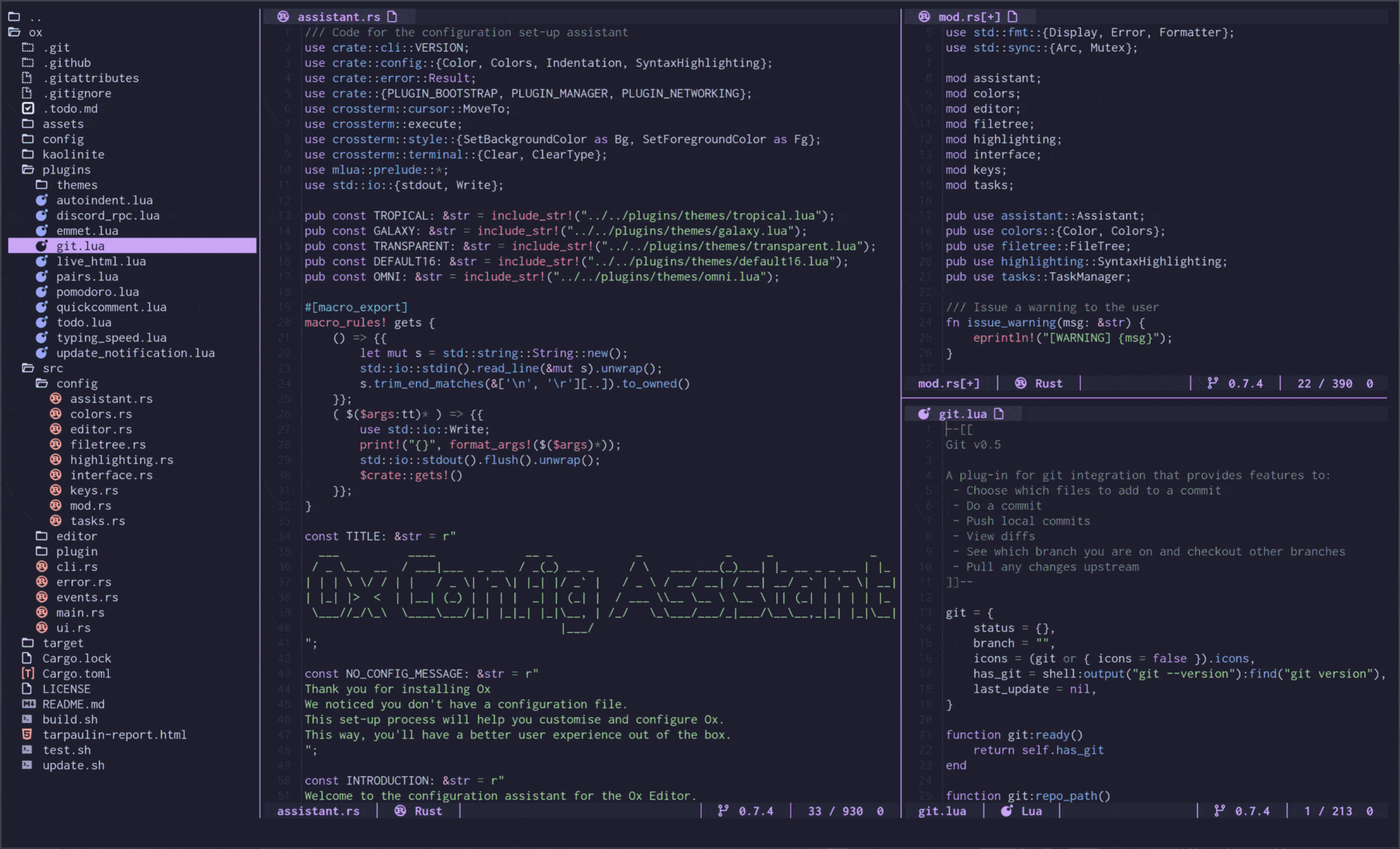 ox screenshot 1