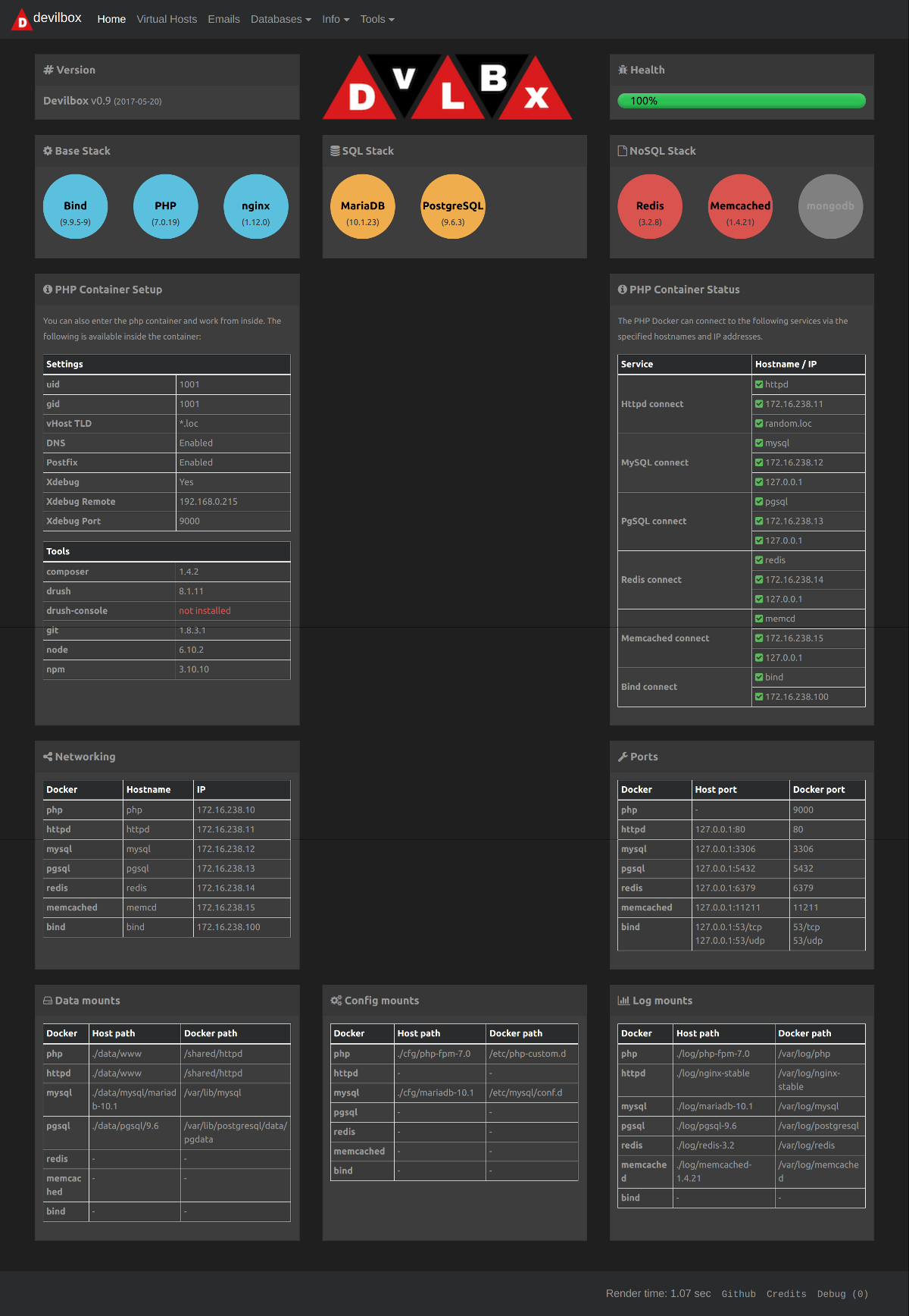 devilbox screenshot 8