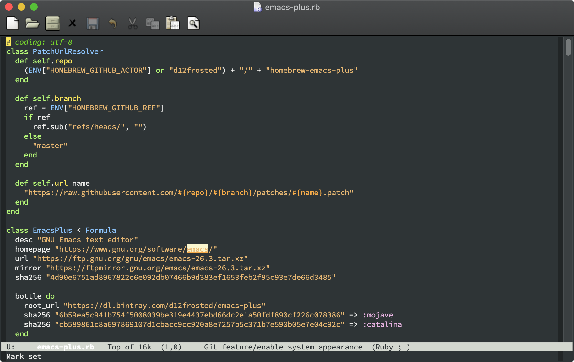 homebrew-emacs-plus screenshot 3