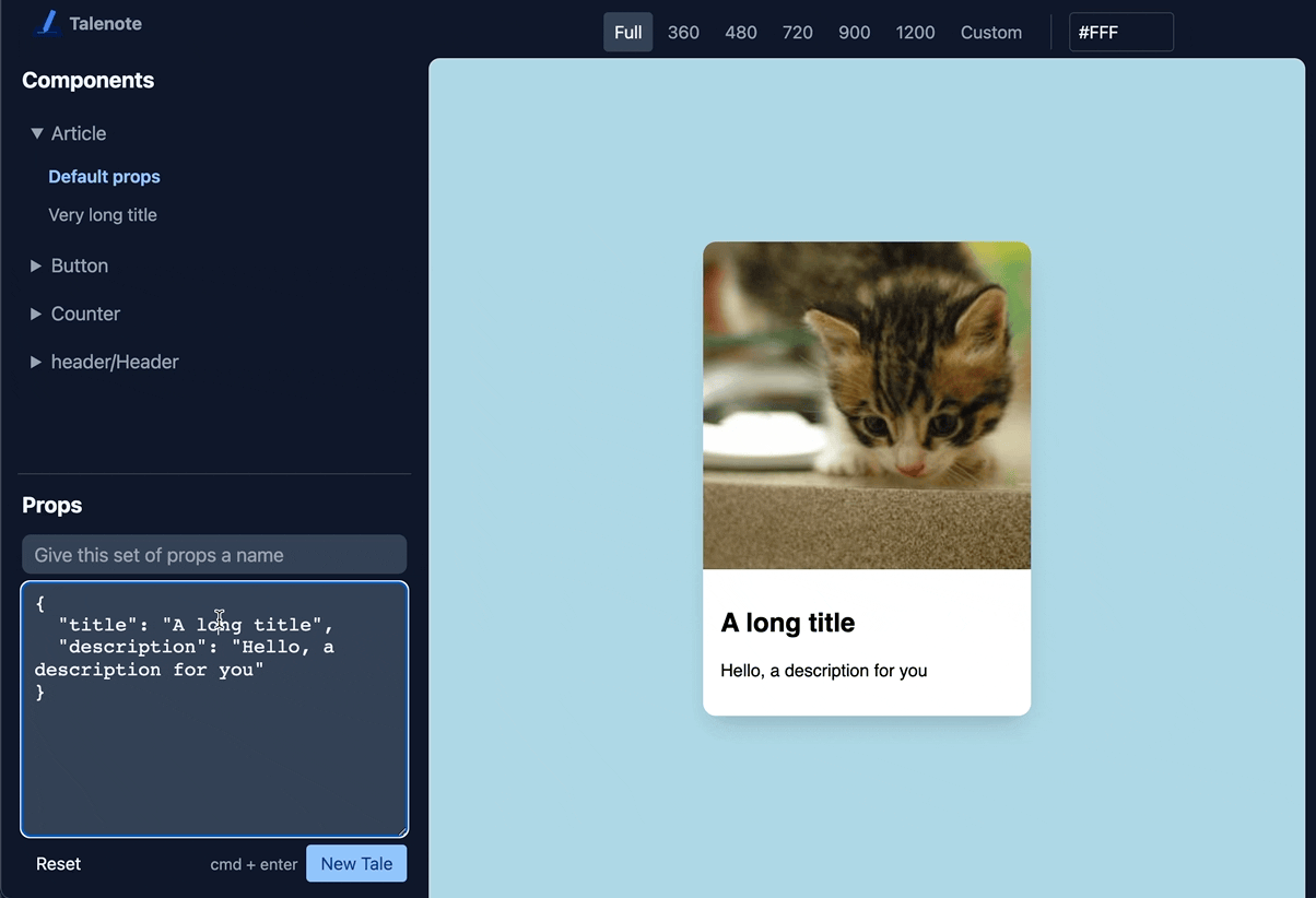 talenote screenshot 1