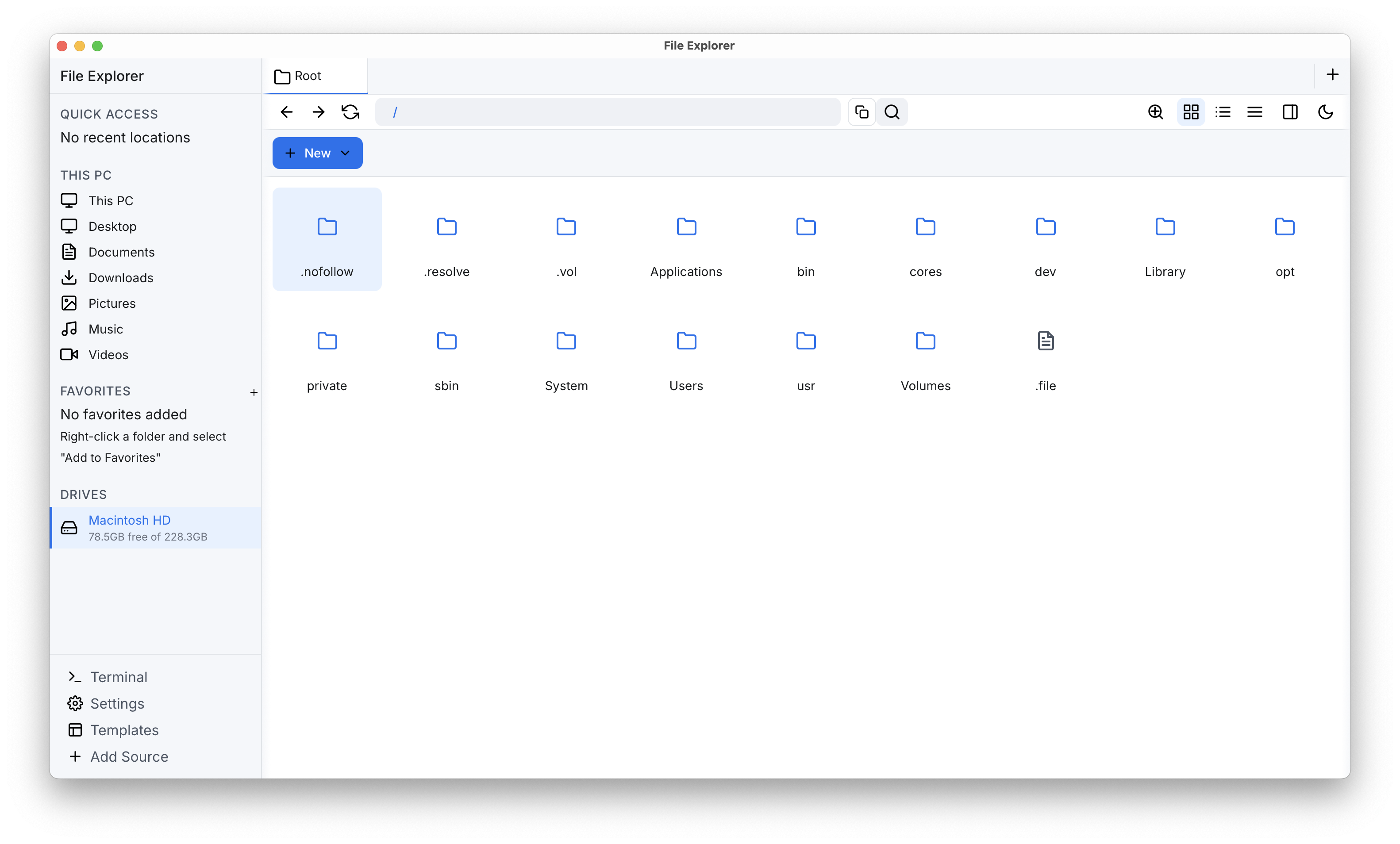 FileExplorer screenshot 4