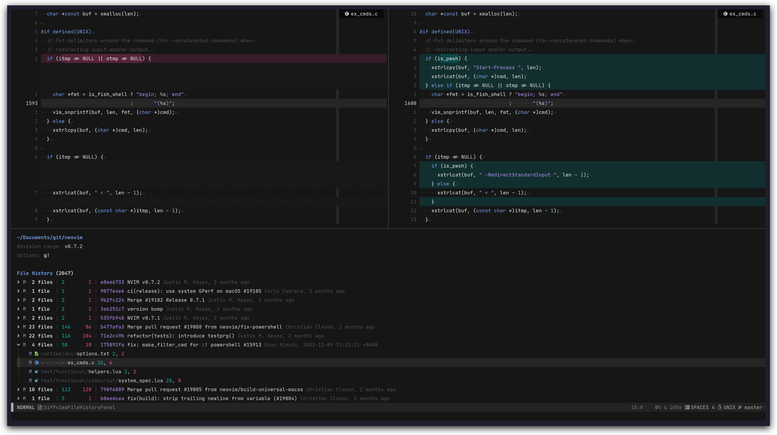 diffview.nvim screenshot 3