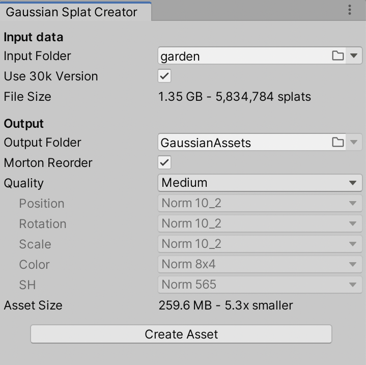 UnityGaussianSplatting screenshot 2