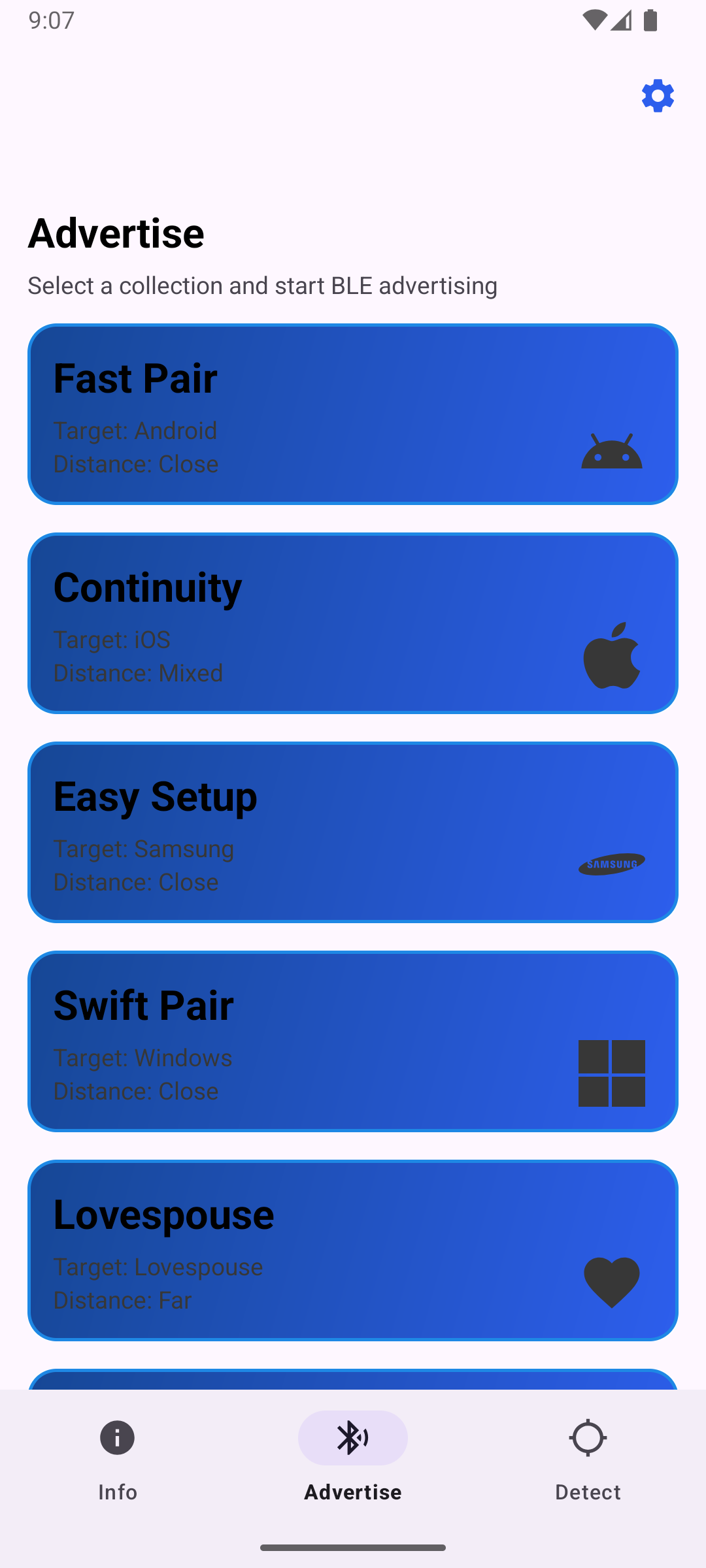 Bluetooth-LE-Spam screenshot 2