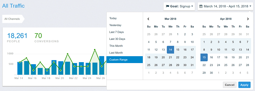 daterangepicker screenshot 1