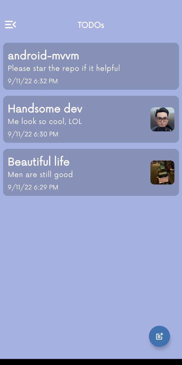 android-base-mvvm screenshot 5