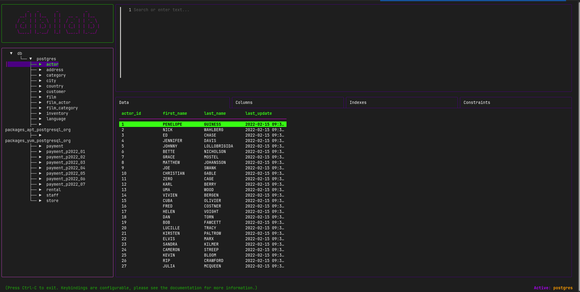 dblab screenshot 8