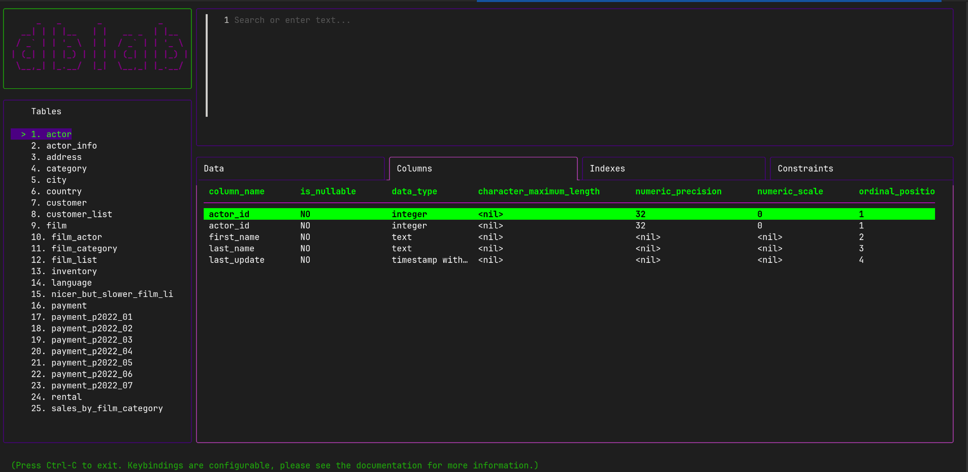 dblab screenshot 5