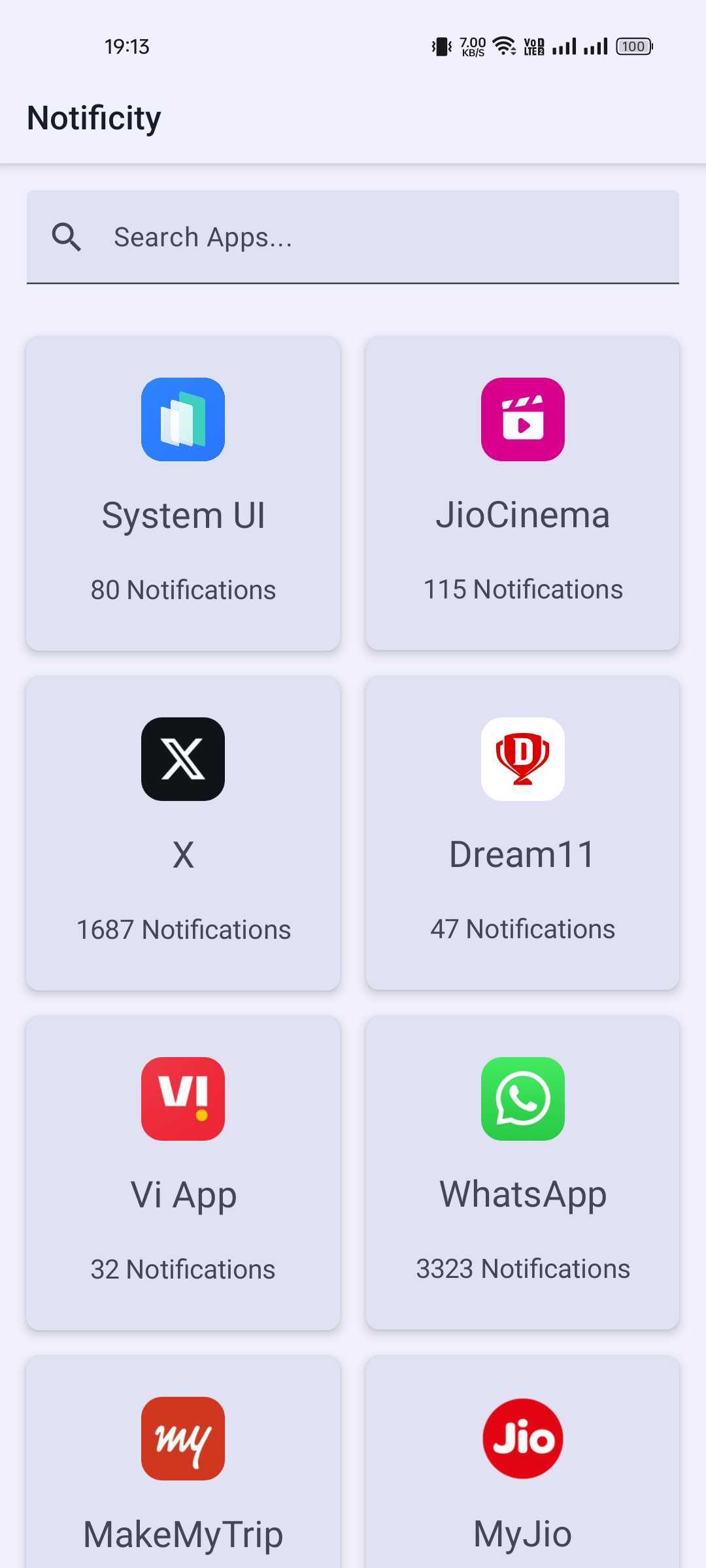 Notificity screenshot 2
