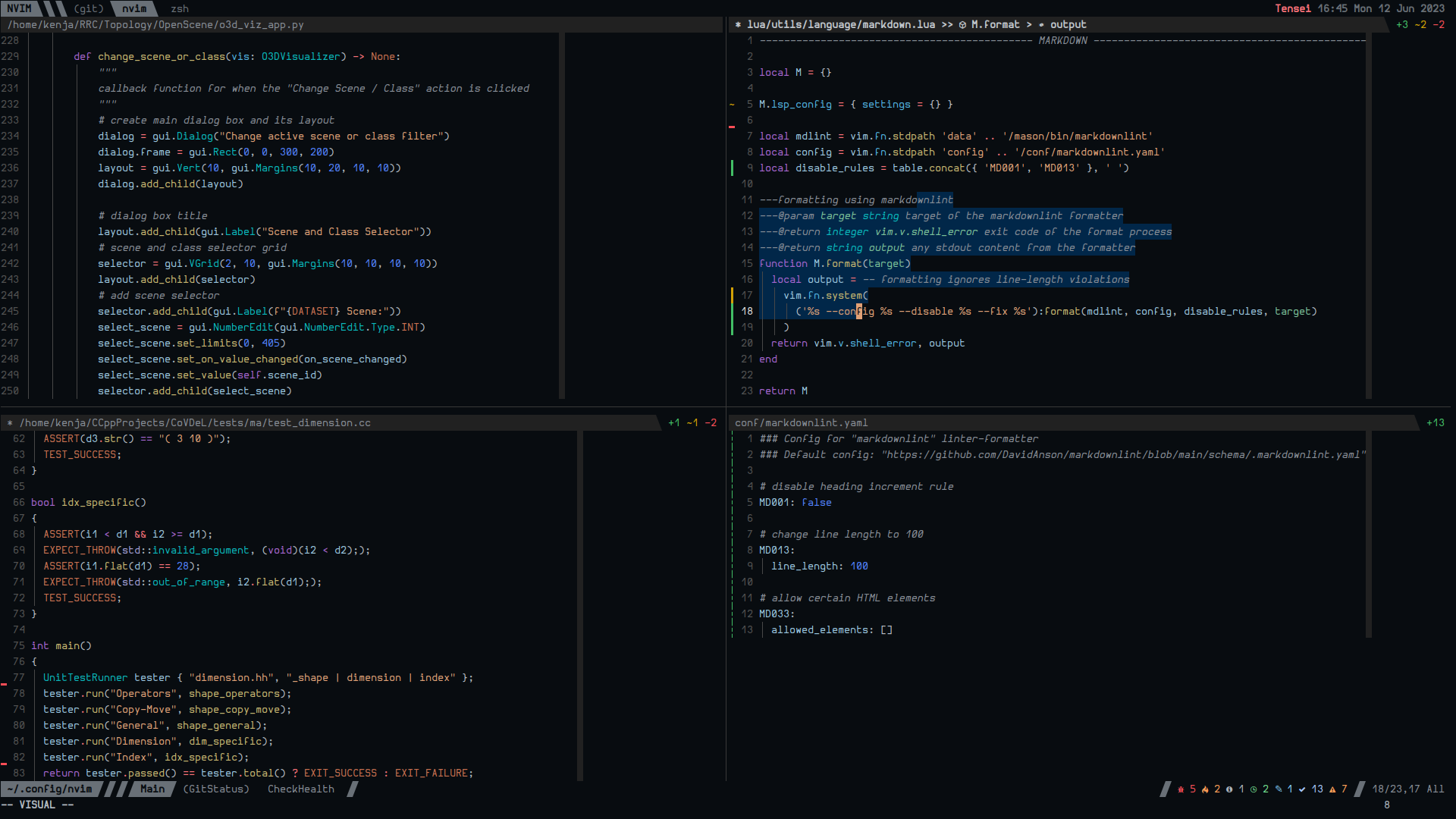 midnight.nvim screenshot 1